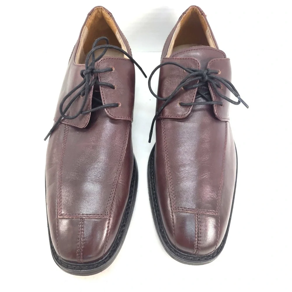 Florsheim 11175-601 6 Eye Brown Lace Up Oxfords Dress Shoes Mens Size 8.5 D